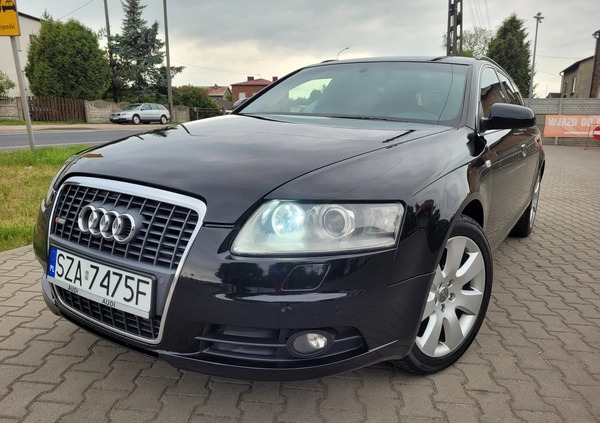 Audi A6 cena 28800 przebieg: 359000, rok produkcji 2008 z Poręba małe 407